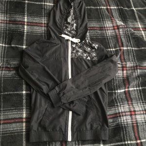 Black Windbreaker